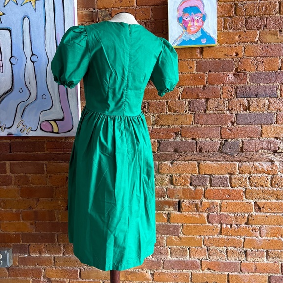 Lisa Says Gah! Emerald green Toganga Midi Dress size L, NWT - Picture 5 of 16